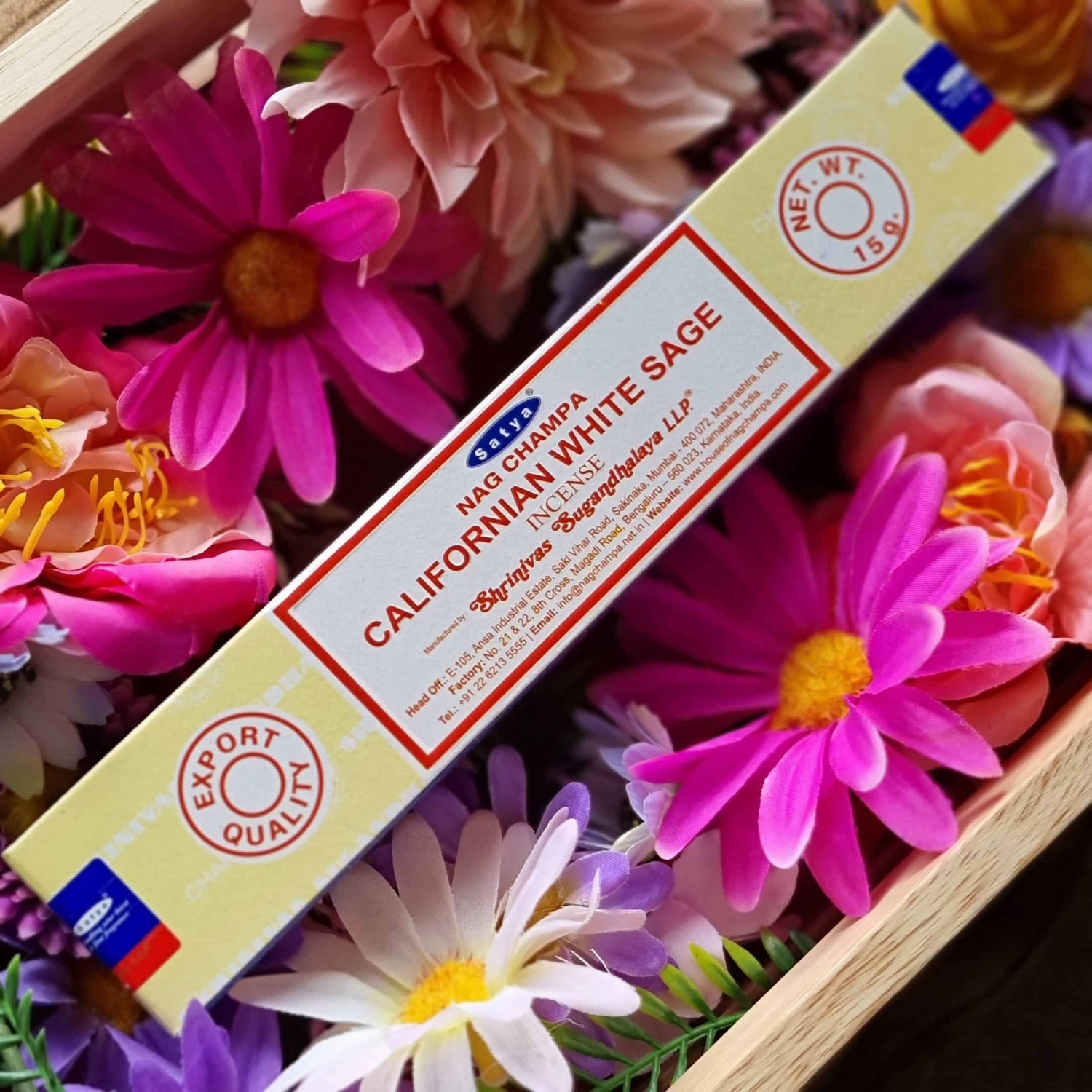 Nag Champa California White Sage - Satya