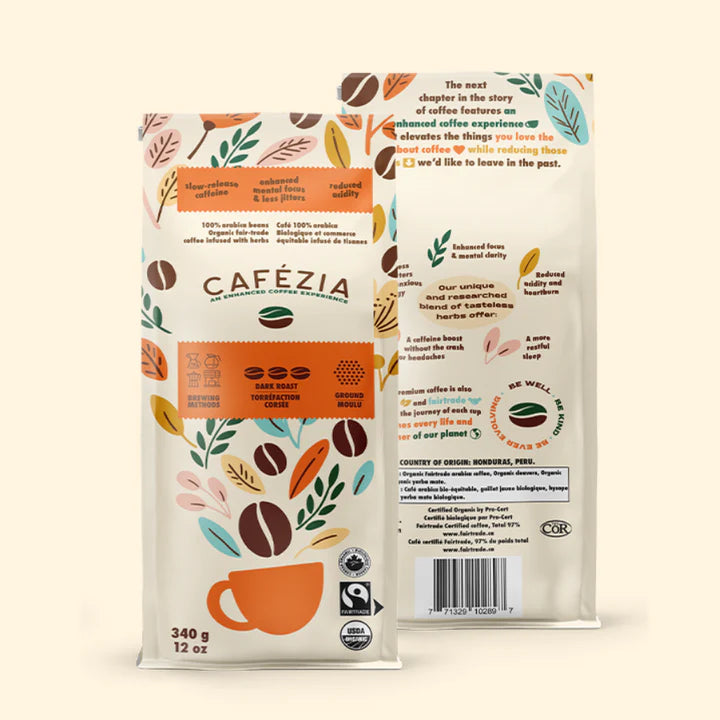 Dark Roast Whole Bean -  Cafézia Coffee