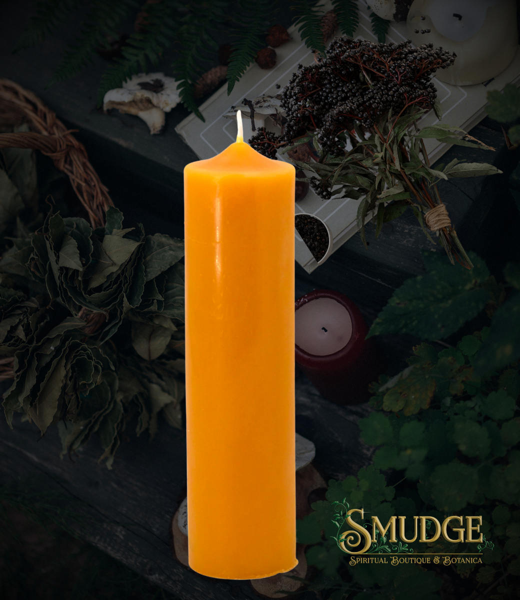 6" Column Pillar Beeswax Candle