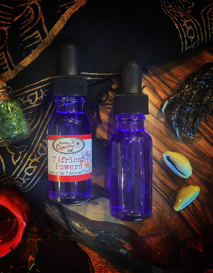 7 African Powers Conjure Oil