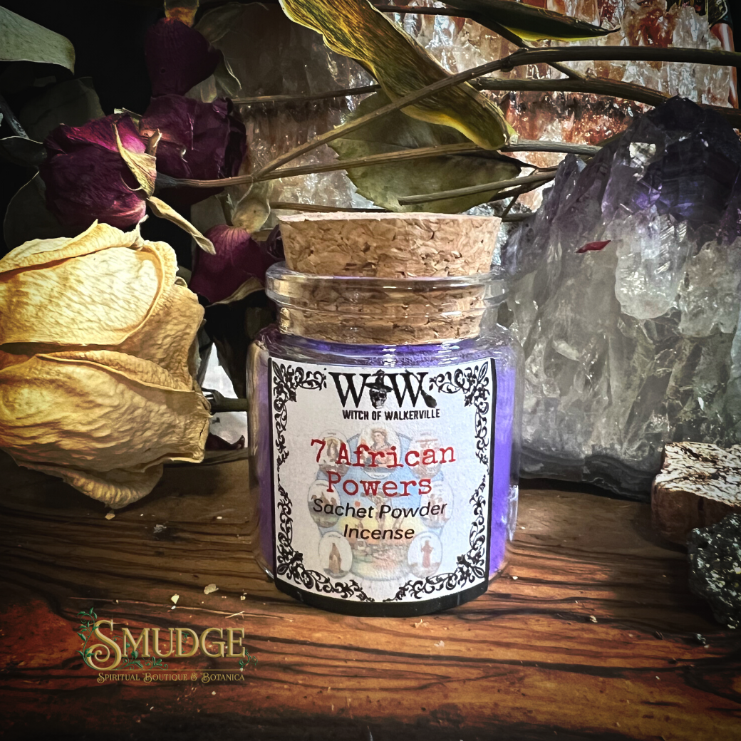 7 African Powers Sachet Powder – Smudge Metaphysical Spiritual Boutique