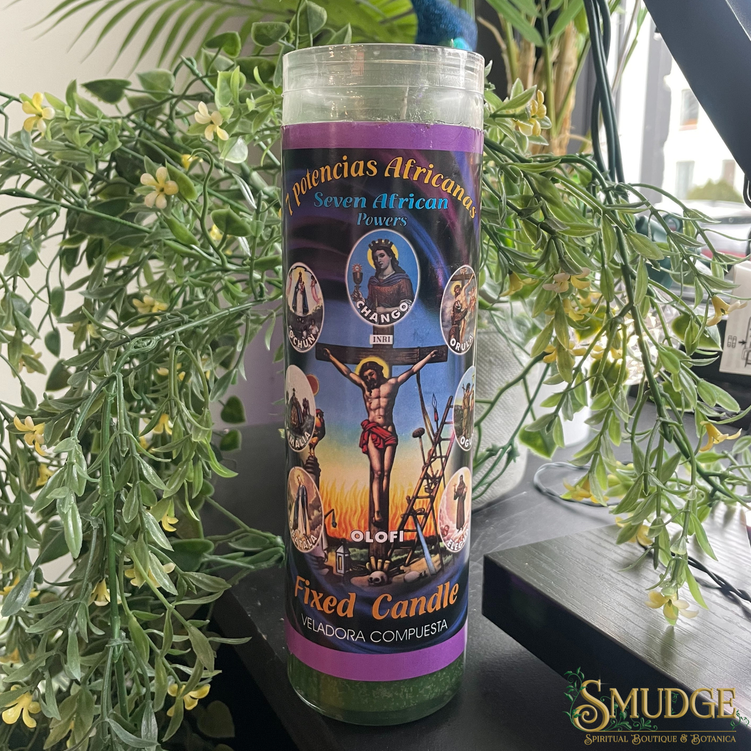 Seven African Powers  7 day Candle