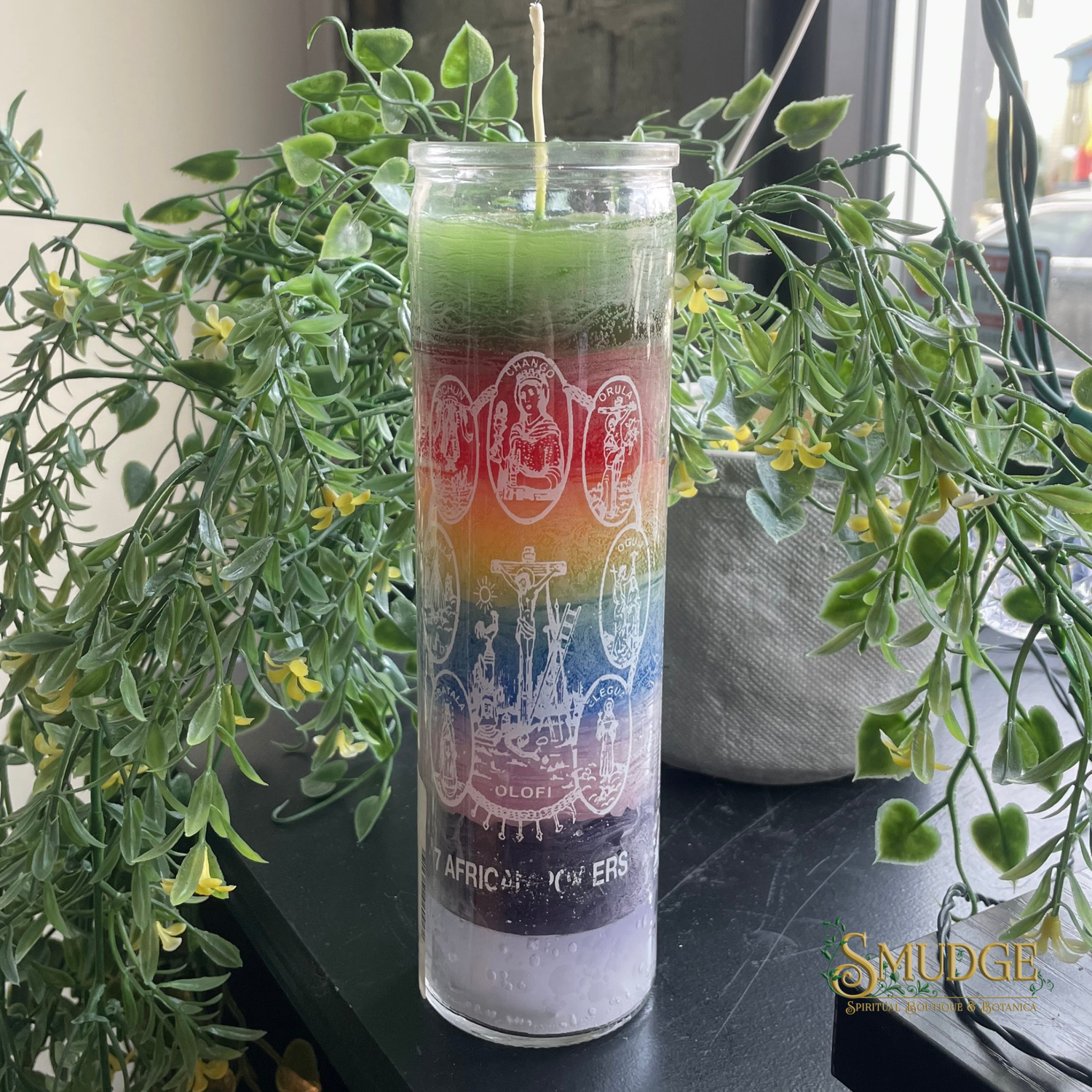 African Powers 7 Colour 7 day Candle