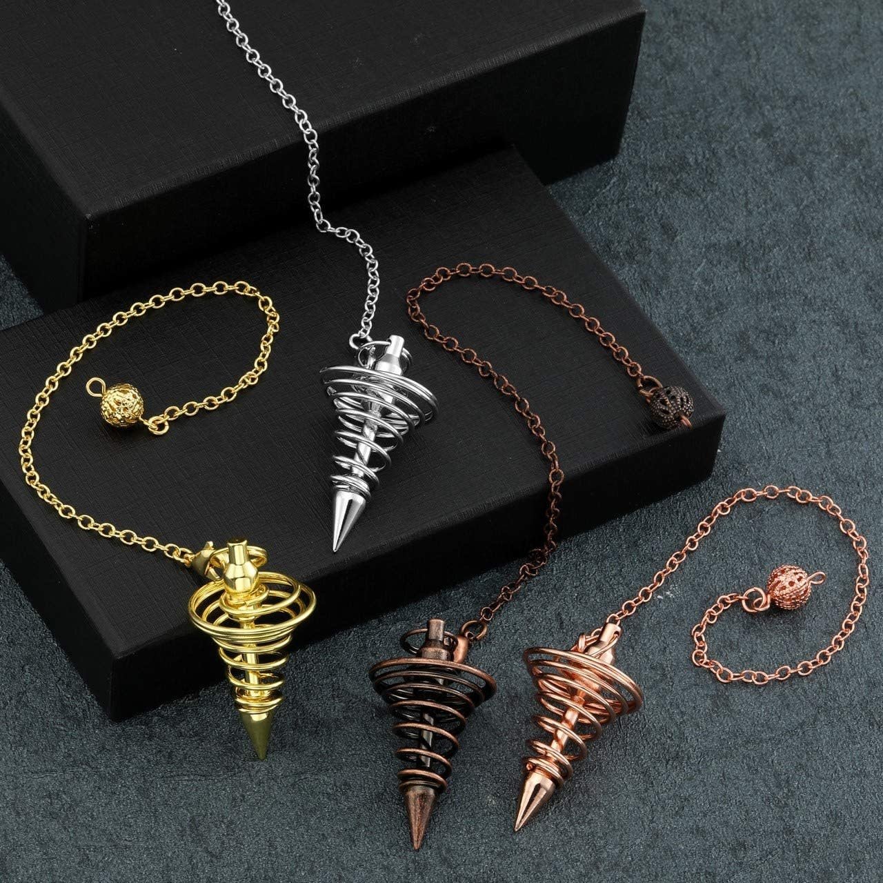 Metal Spiral Pendulum