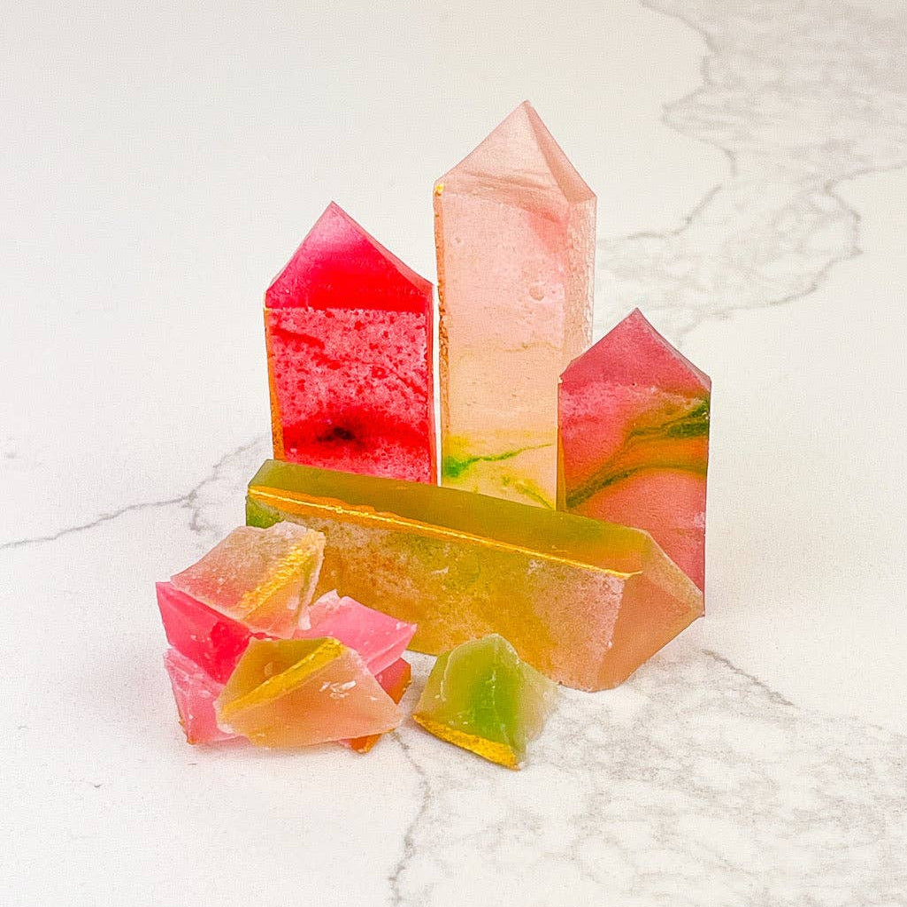 Crystal candy in watermelon flavour
