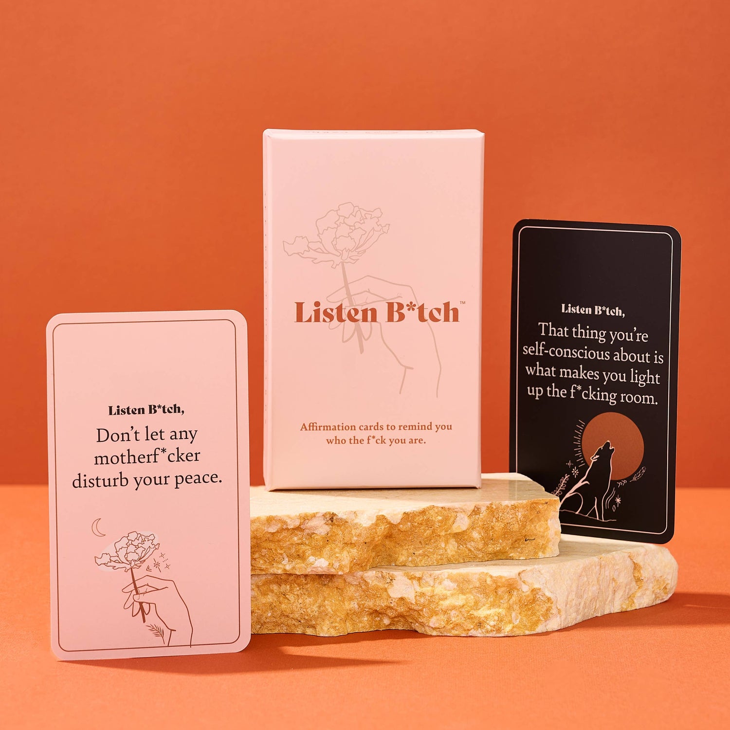 Listen Bitch Affirmation Cards