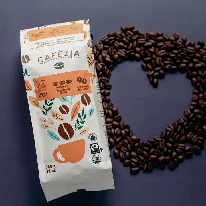 Dark Roast Whole Bean -  Cafézia Coffee