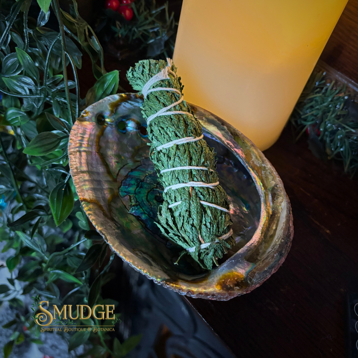 Cedar Herb Bundle 4"