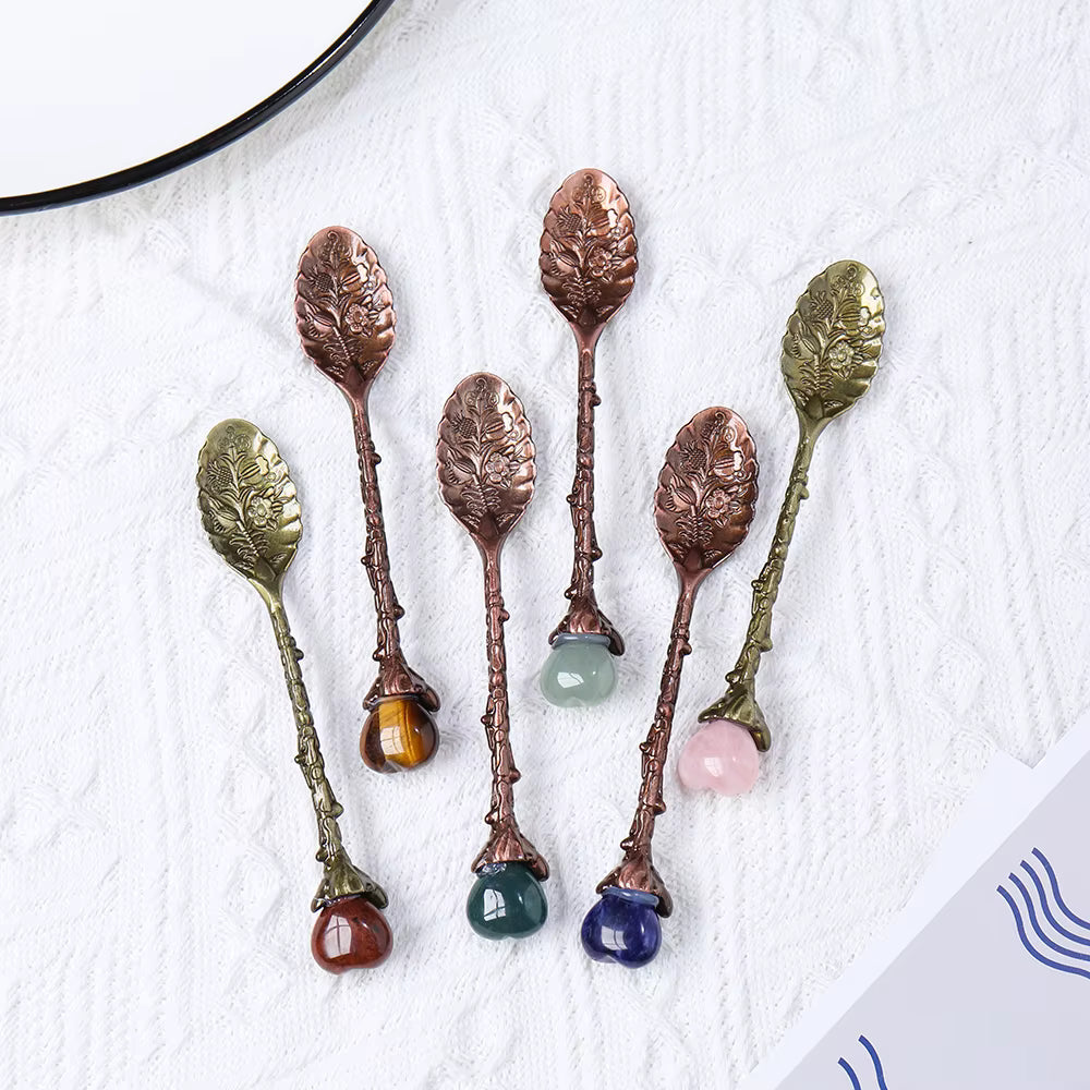 Vintage Crystal Spoons