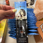 Vino Stiq wine stick. Label says removes sulfites and histamines to reduce wind headache.