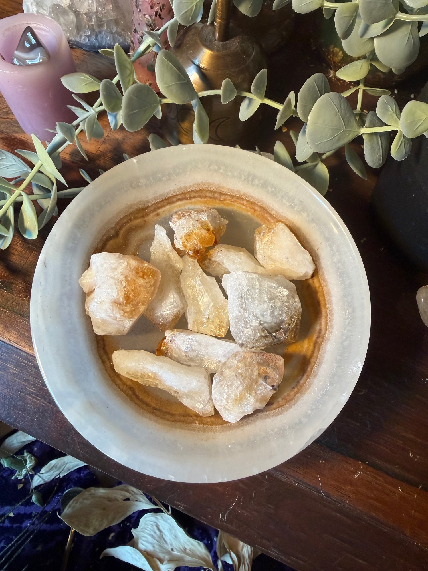 Citrine Points - small/medium