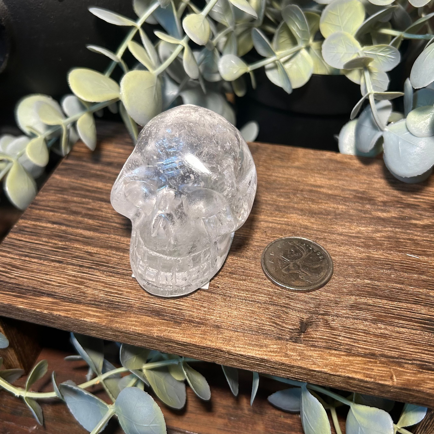Clear Quartz Crystal Skull 60mm