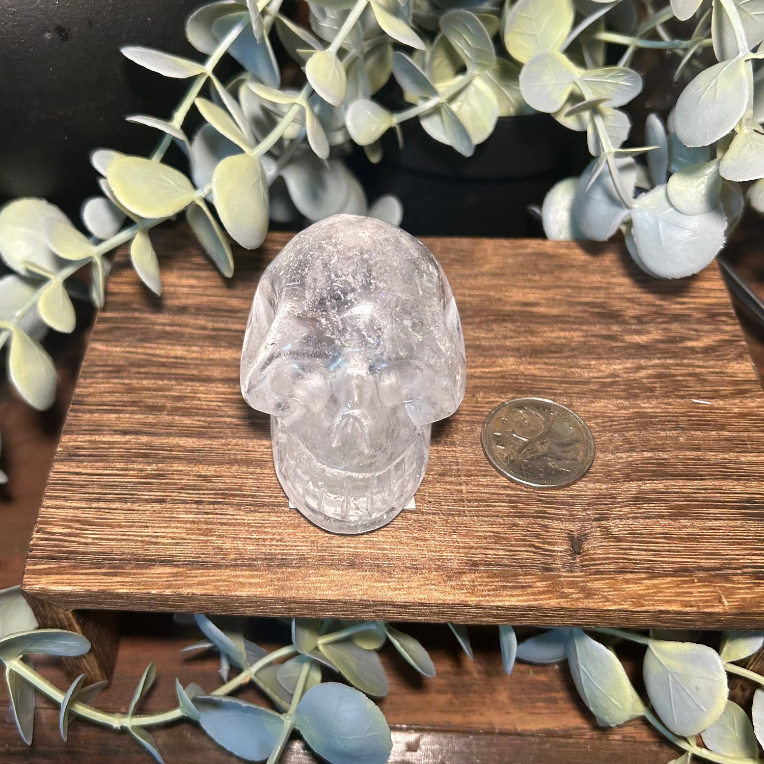 Clear Quartz Crystal Skull 60mm