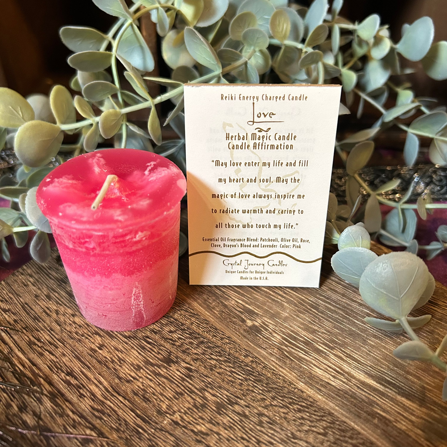 Love Herbal Votive