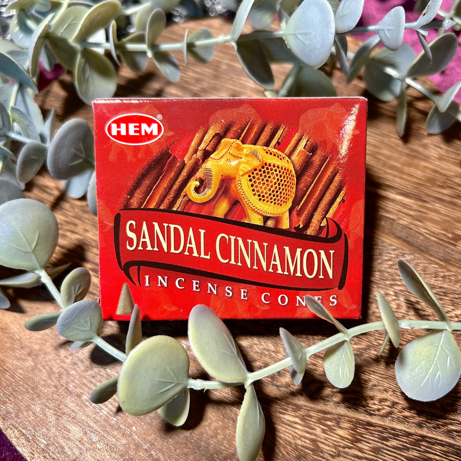 Sandal Cinnamon Incense Cones