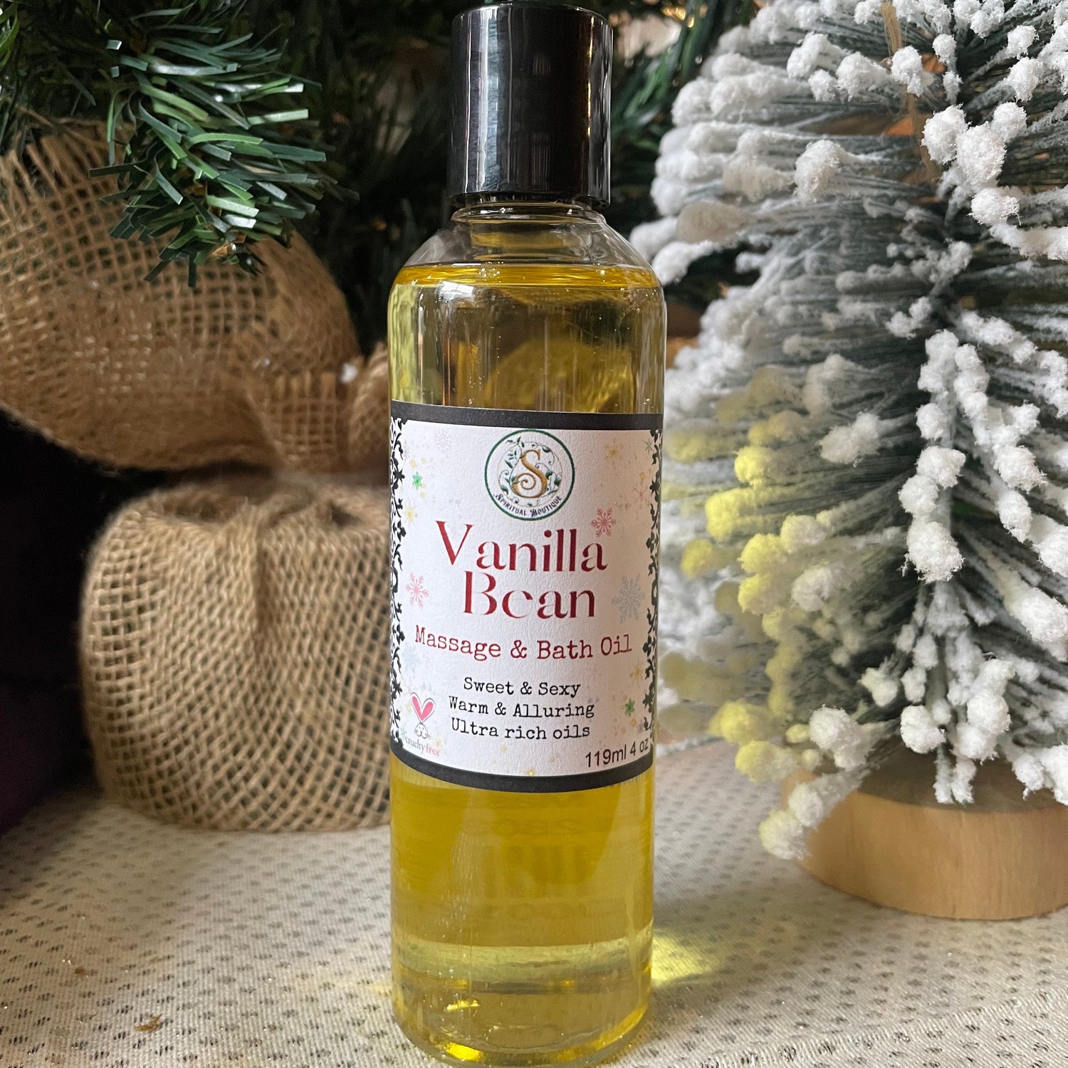 Vanilla Bean Massage/Bath oil