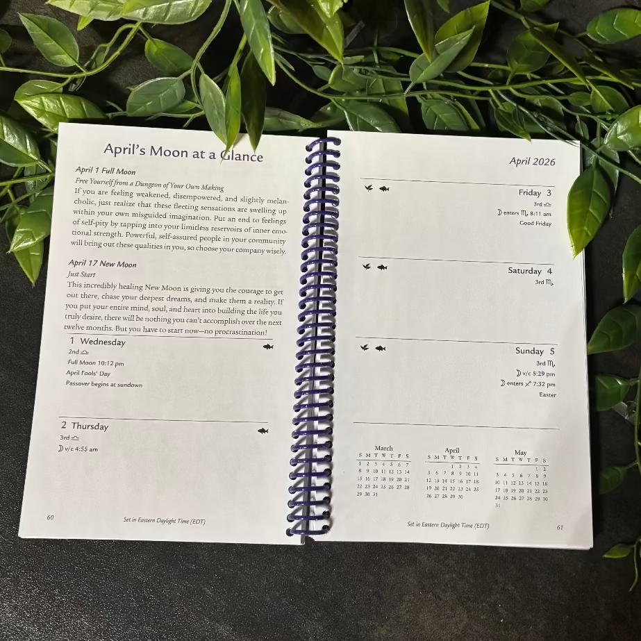 2026 Llewellyn's Moon Sign Datebook
