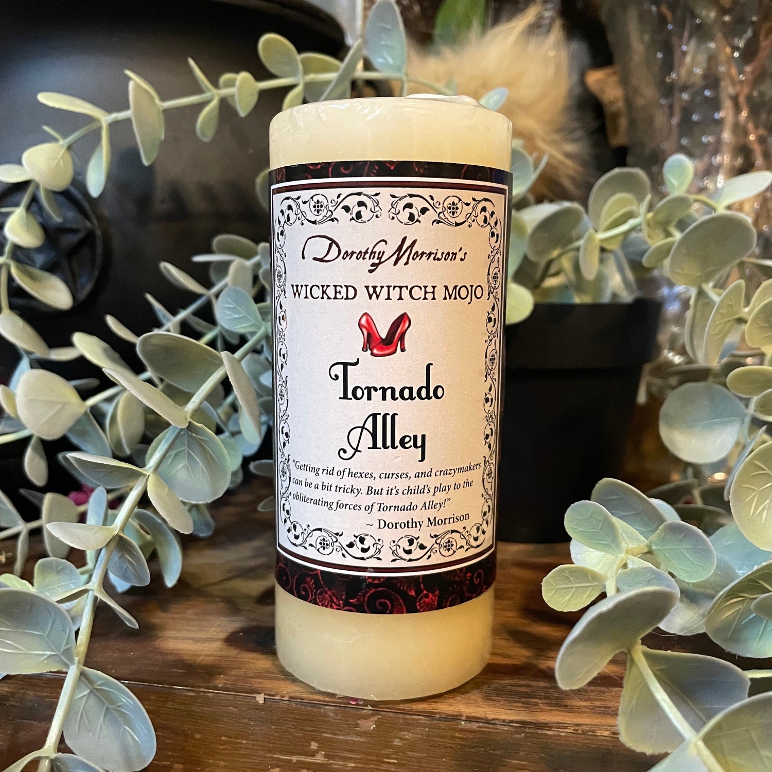 Wicked Witch Mojo Tornado Alley Candle