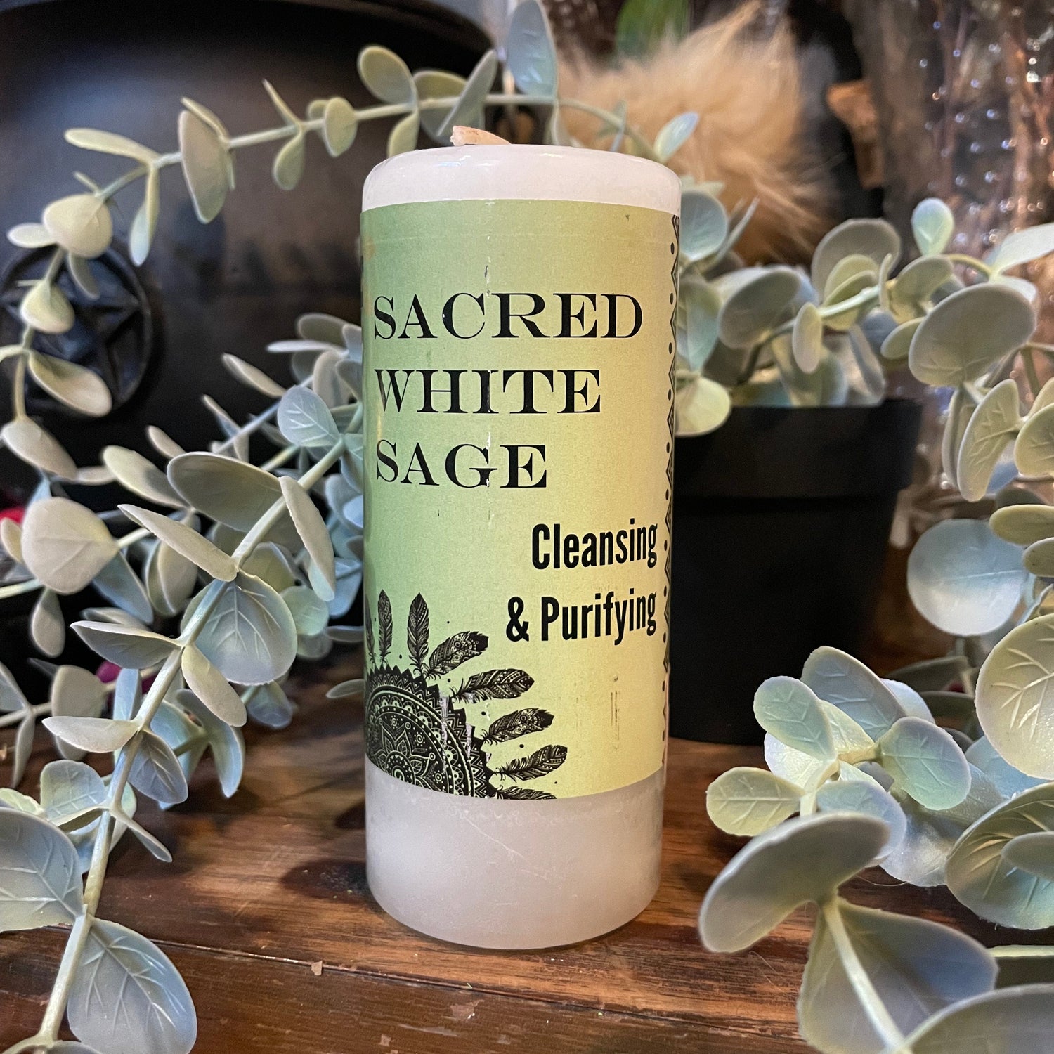 Sacred White Sage Candle