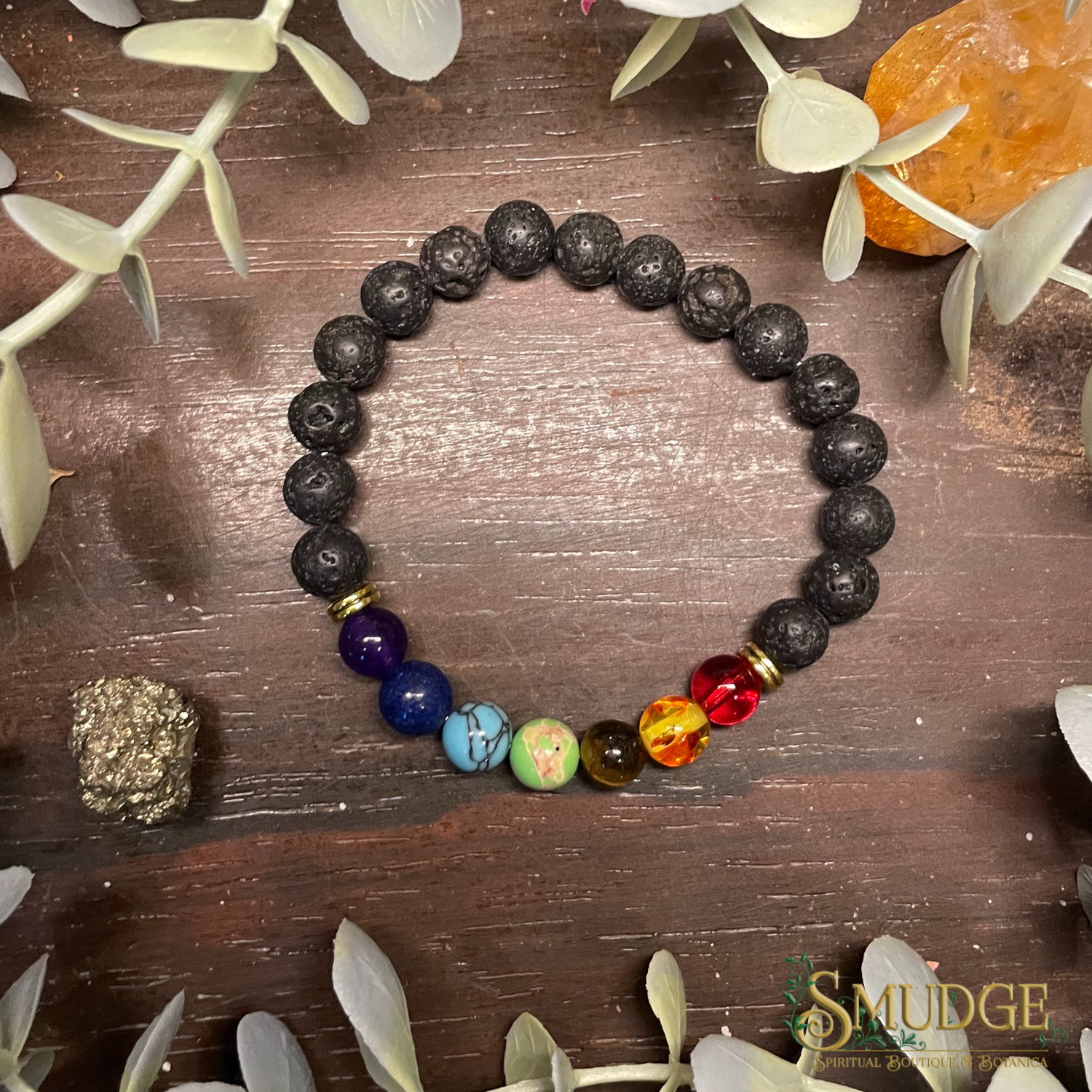 Lava Stone & Chakra Bead Bracelets