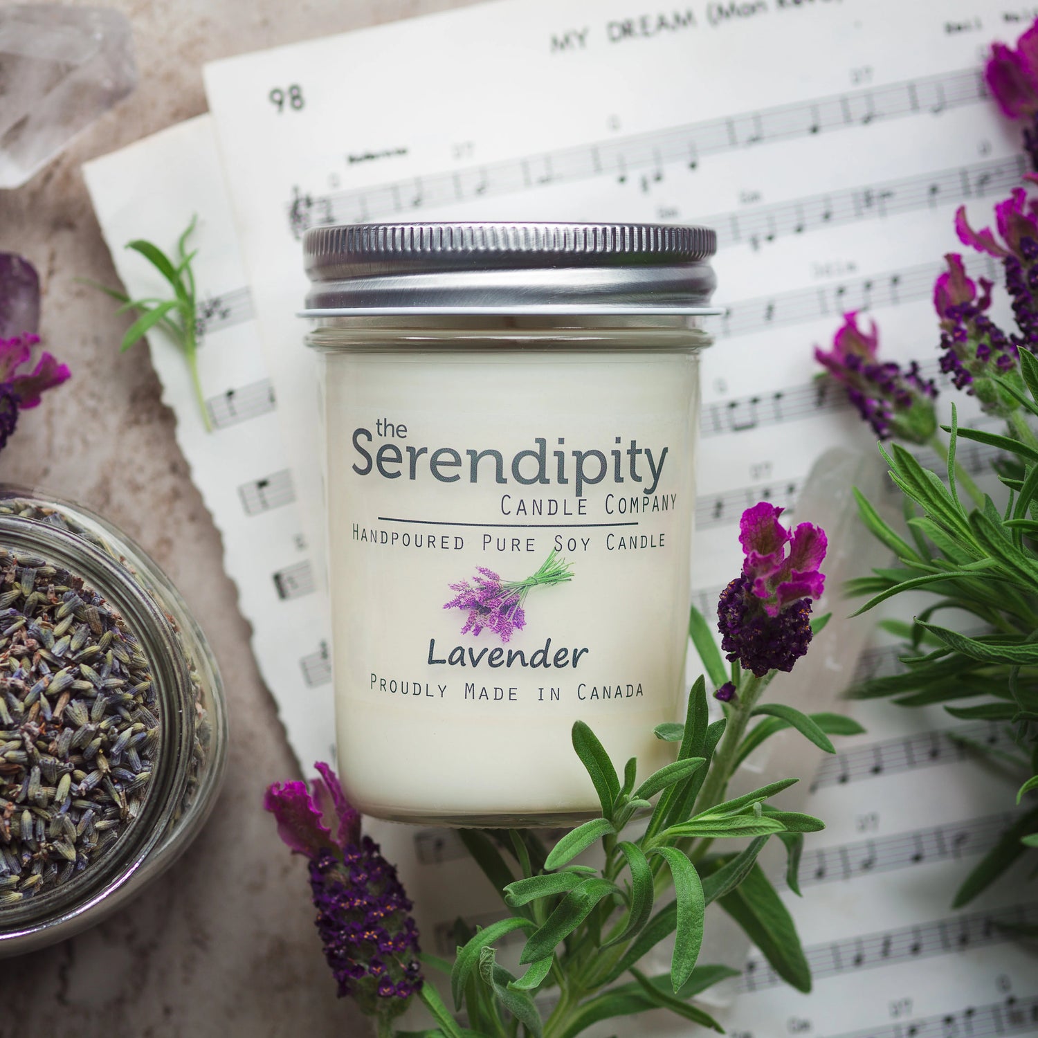 Lavender Candle 8 oz