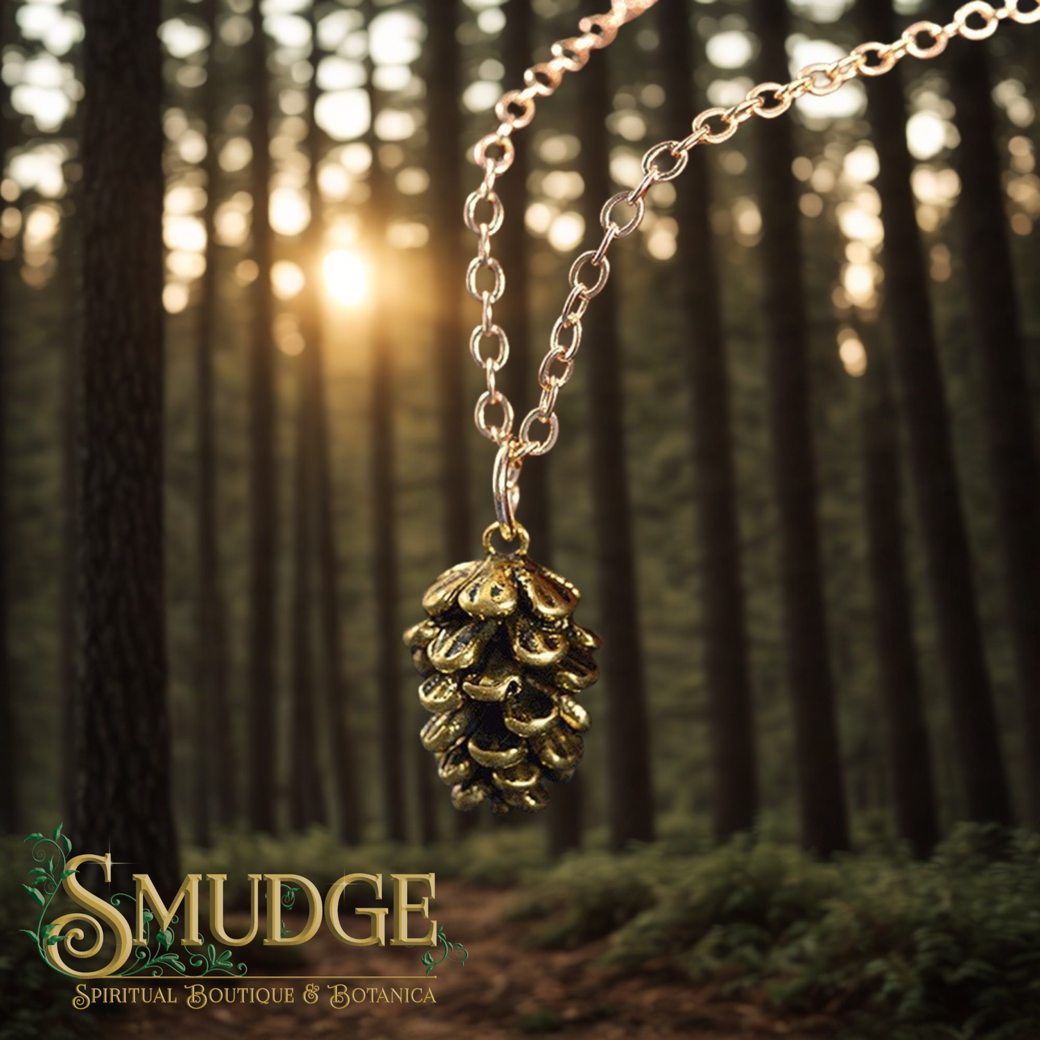 Pine Cone Necklace