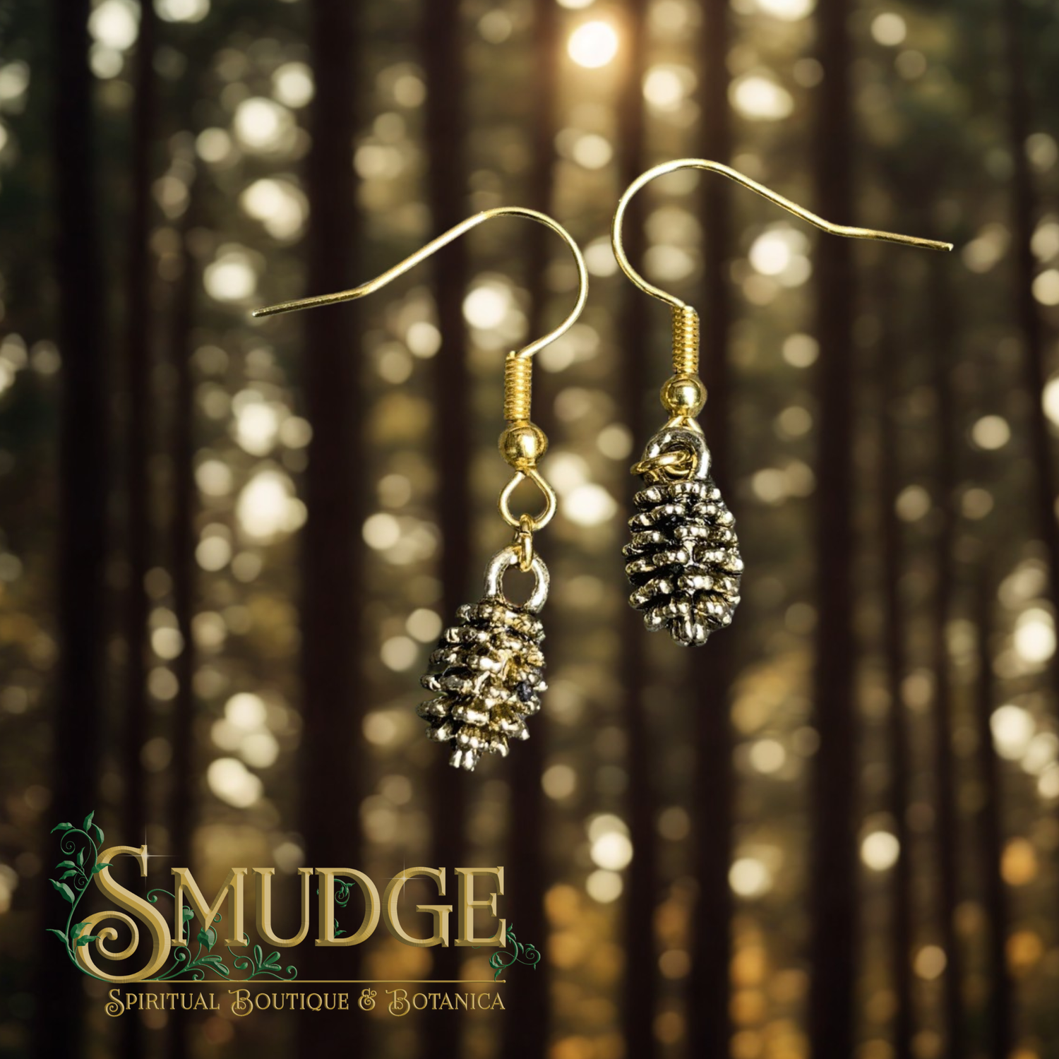 Pine Cone Earrings
