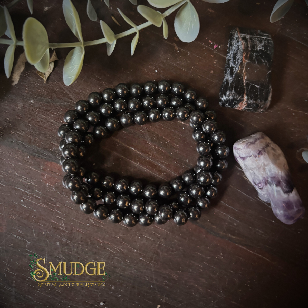 Hematite Magnetic Bracelet (Round)