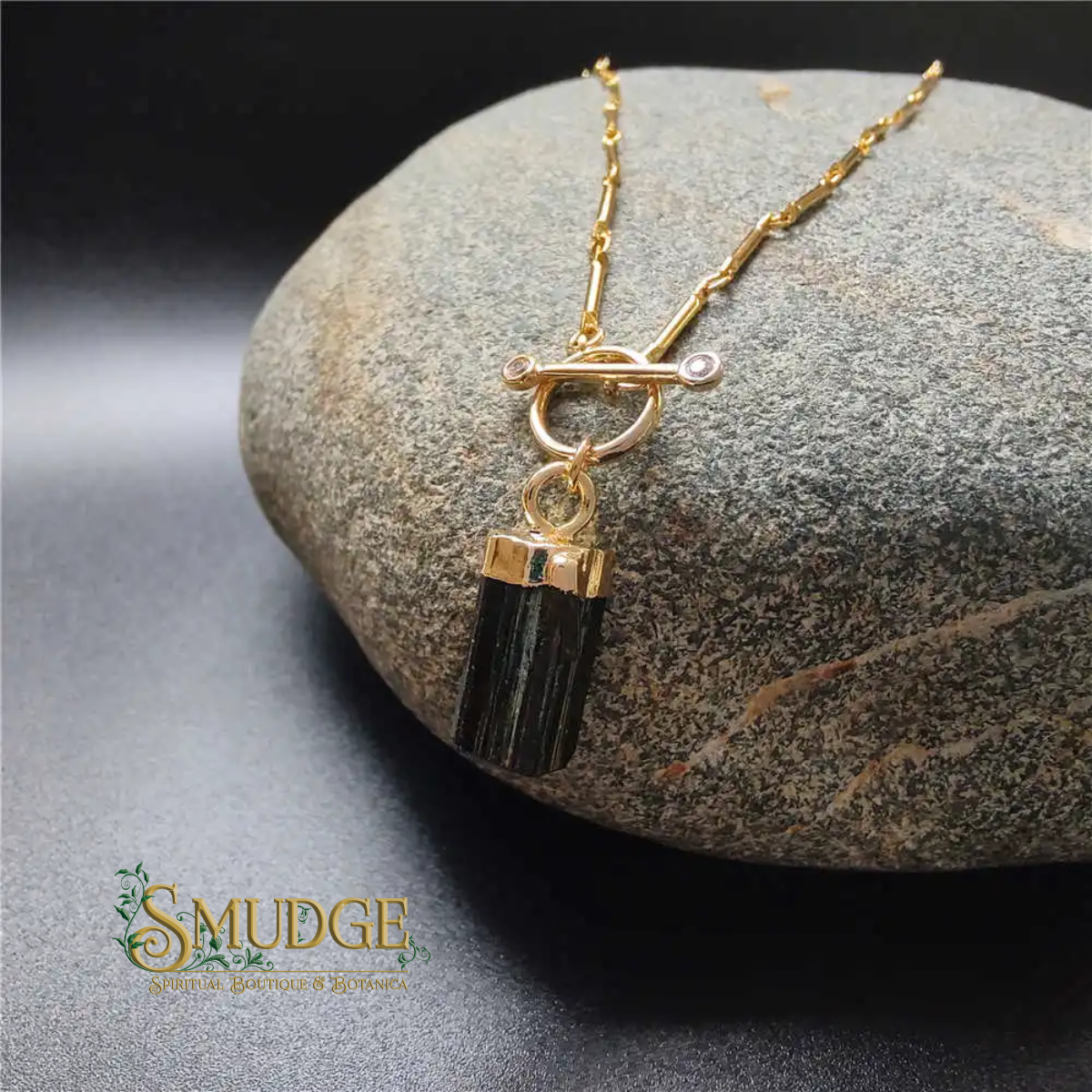Tourmaline Toggle Necklace