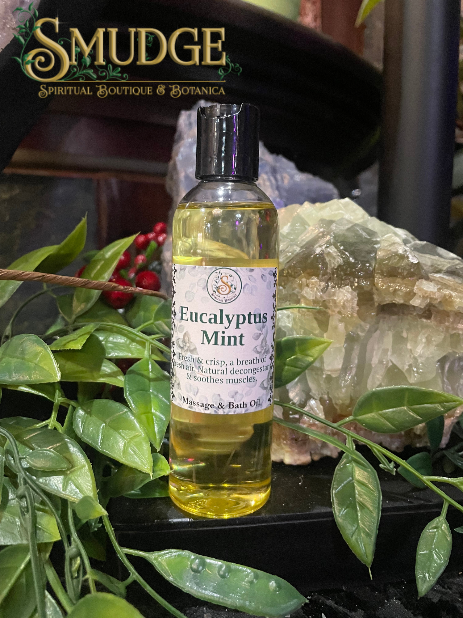 Eucalyptus Mint Massage & Bath Oil