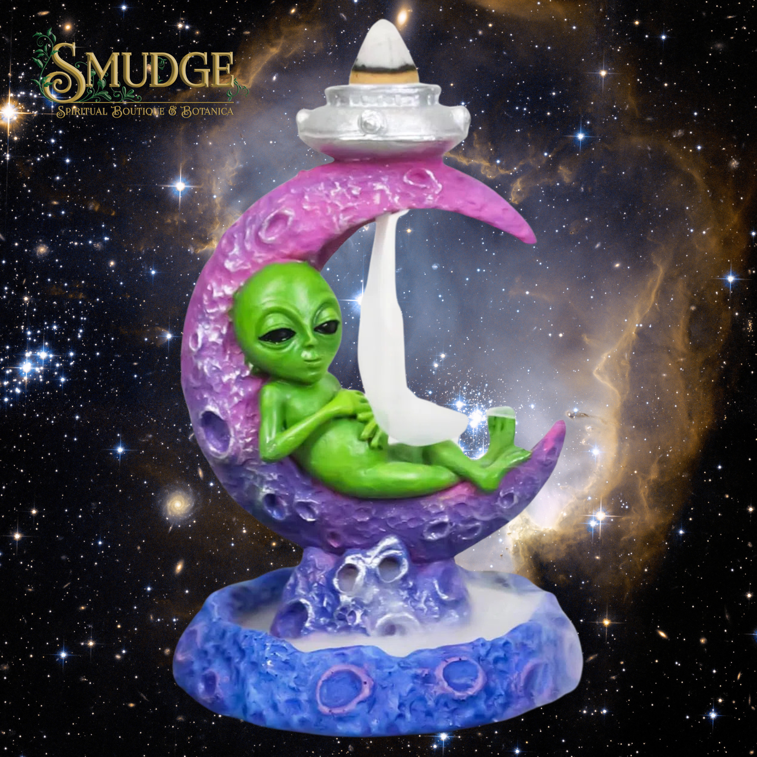Alien Backflow Incense Burner