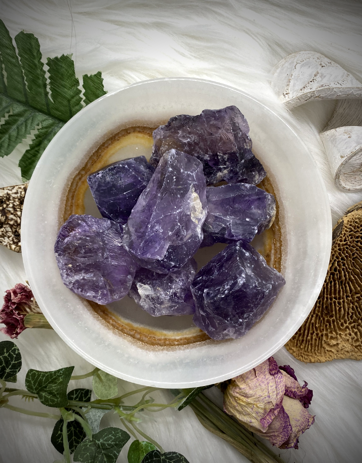 Amethyst - natural rough - large