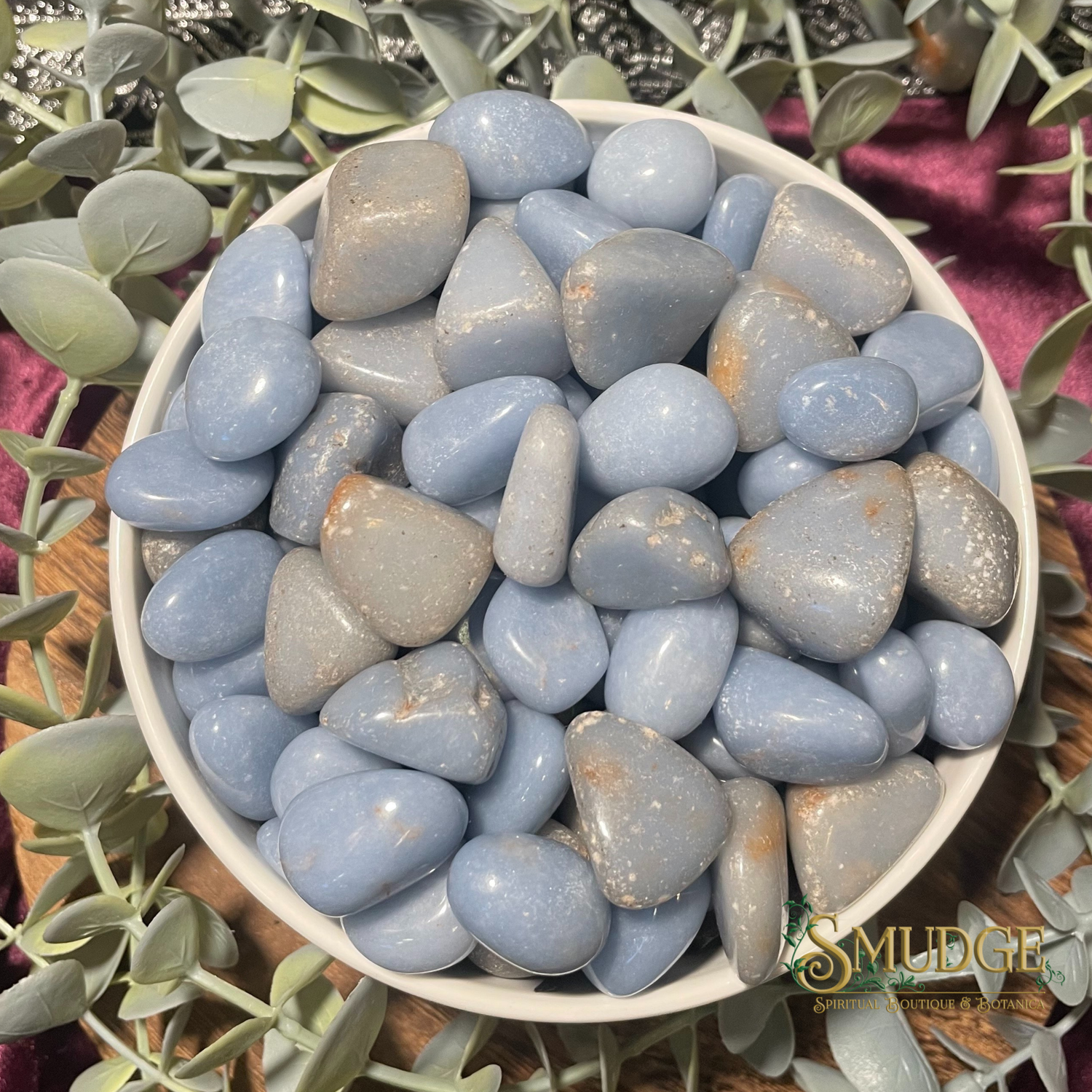 Angelite Tumbled Medium