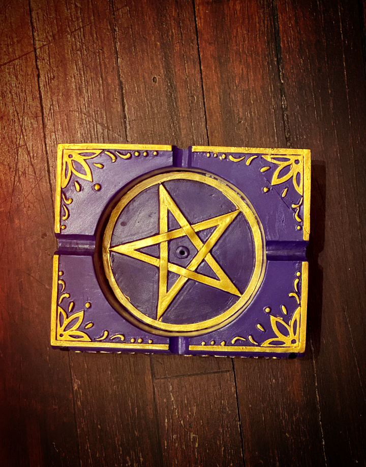 Pentagram Incense Burner / Ashtray
