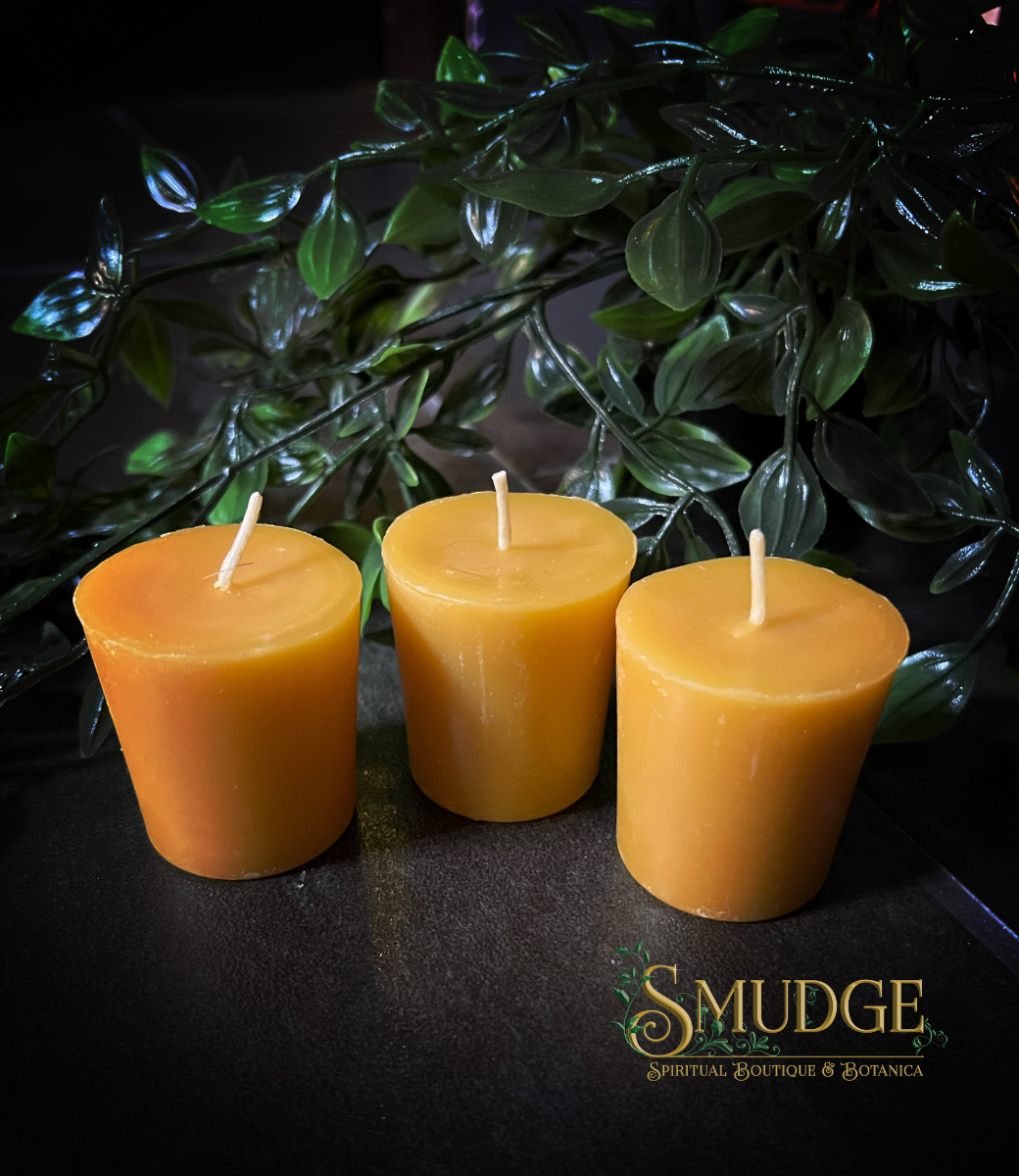 Harvest Lights Beeswax Votive Candle