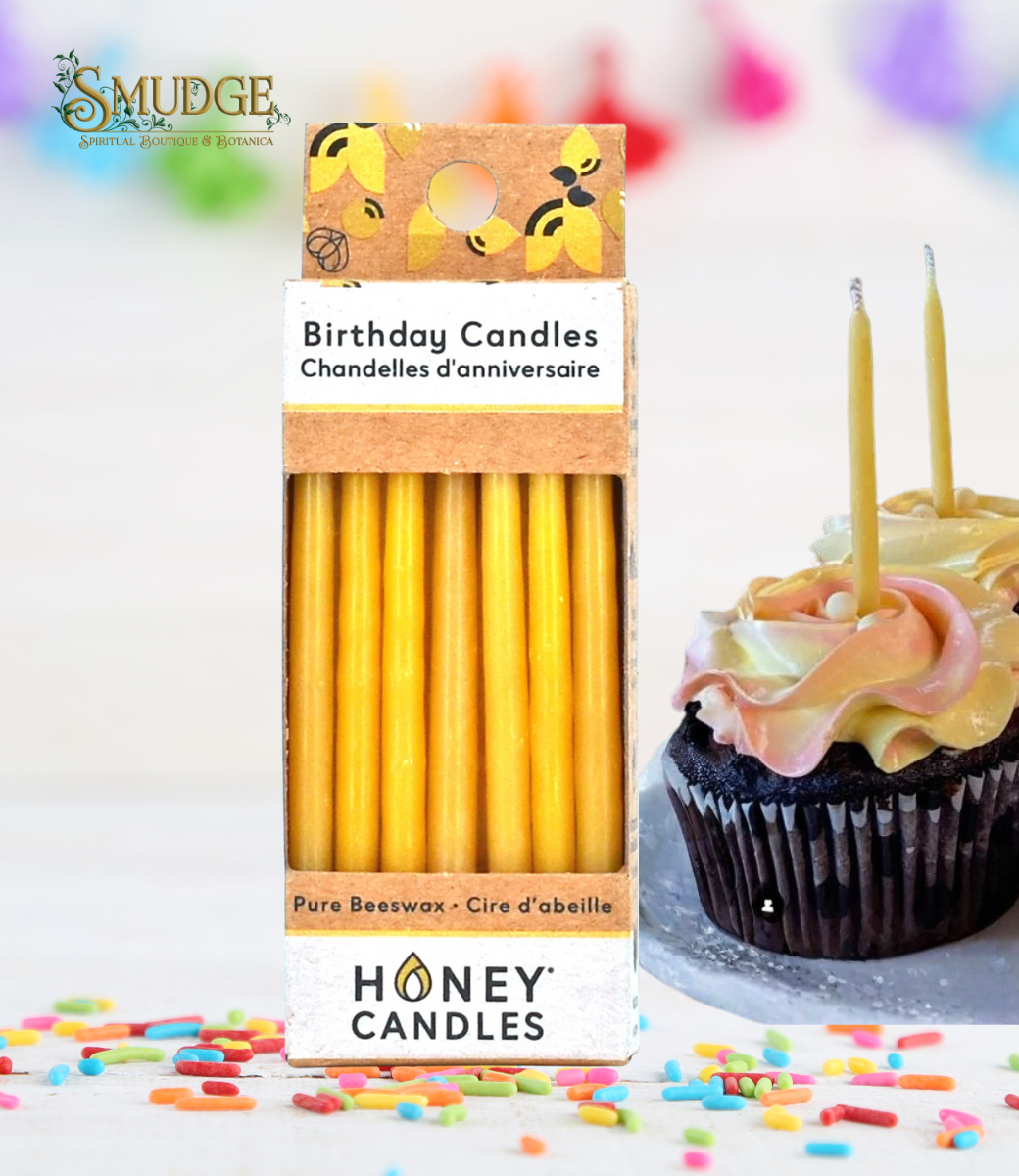 Beeswax Birthday Candles (set of 20)