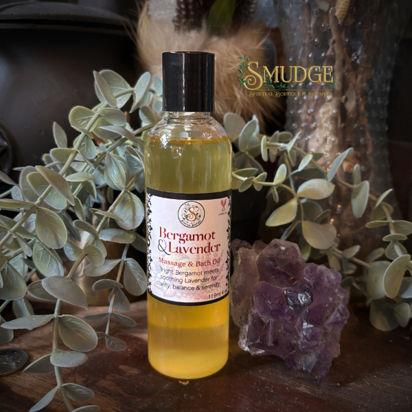 Bergamot & Lavender Massage & Bath Oil