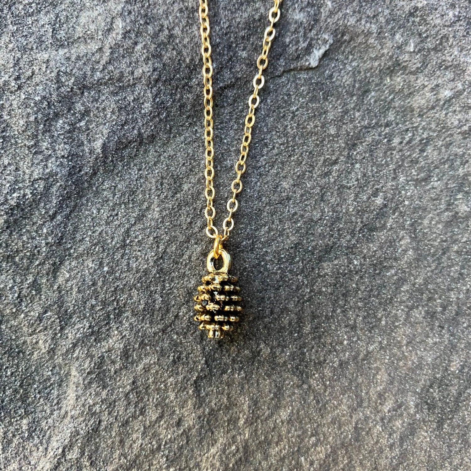 Pine Cone Necklace