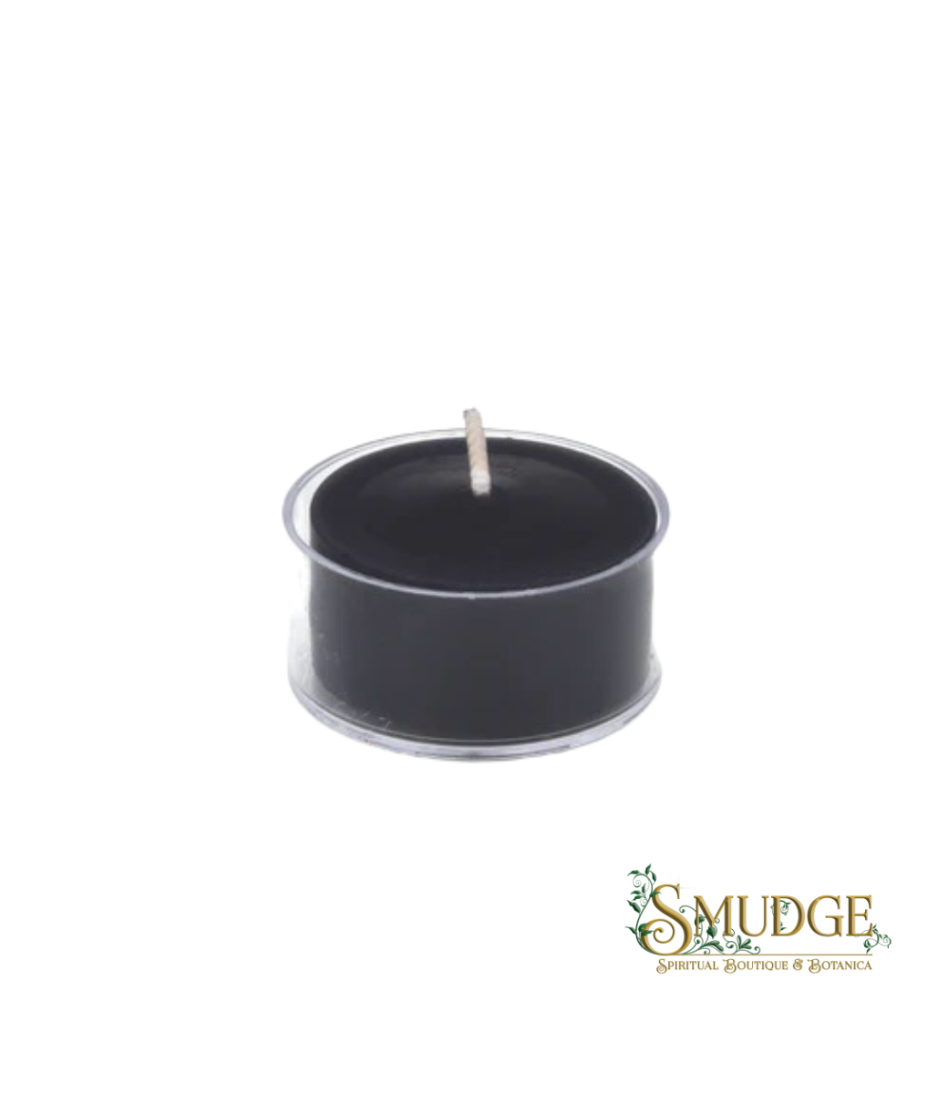 Beeswax Black Tealights