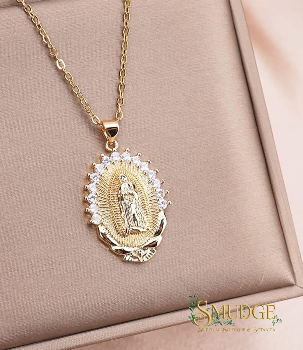Blessed Holy Mother Mary Necklace