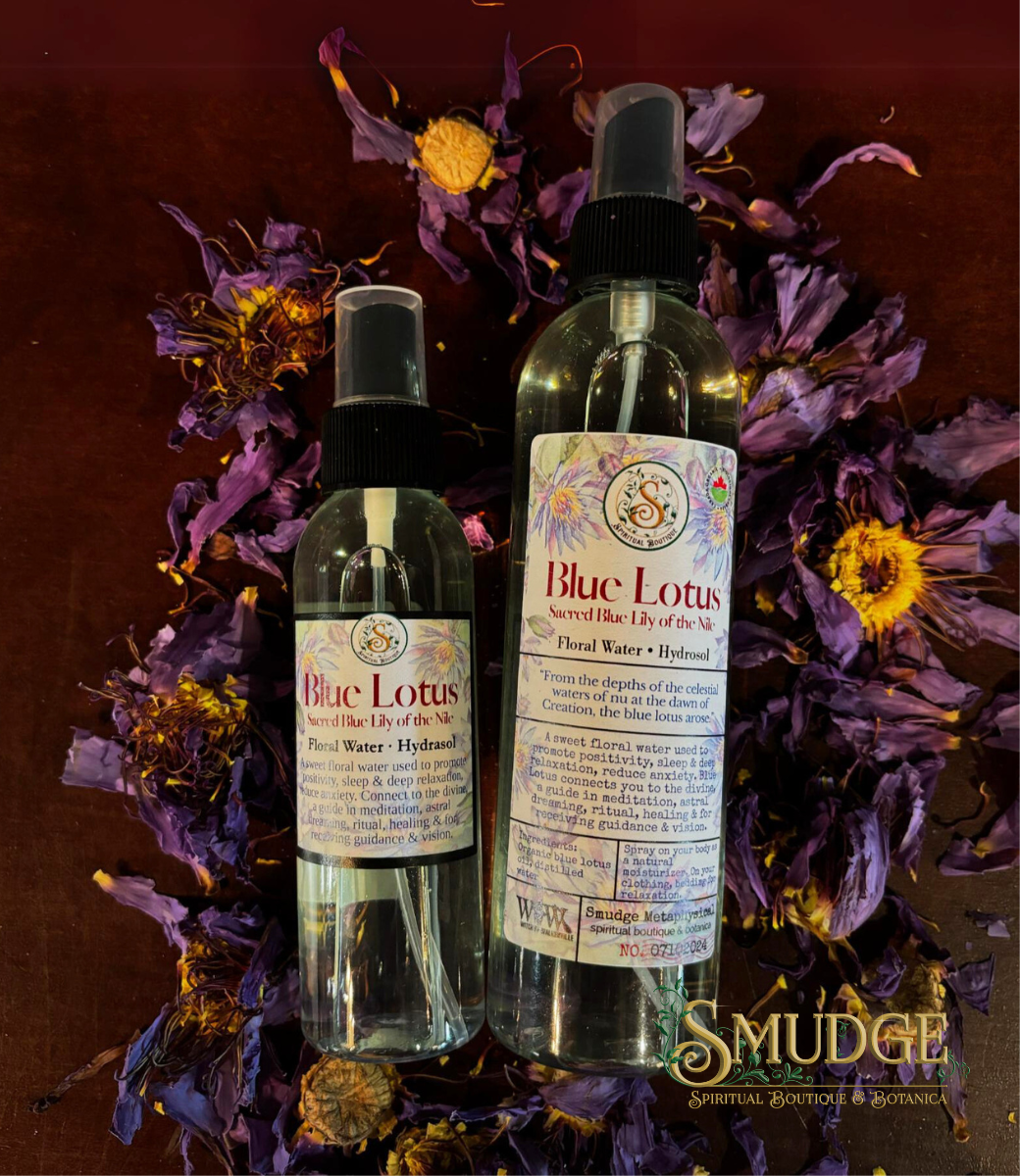 Blue Lotus Floral Water Hydrosol Spray 4 oz