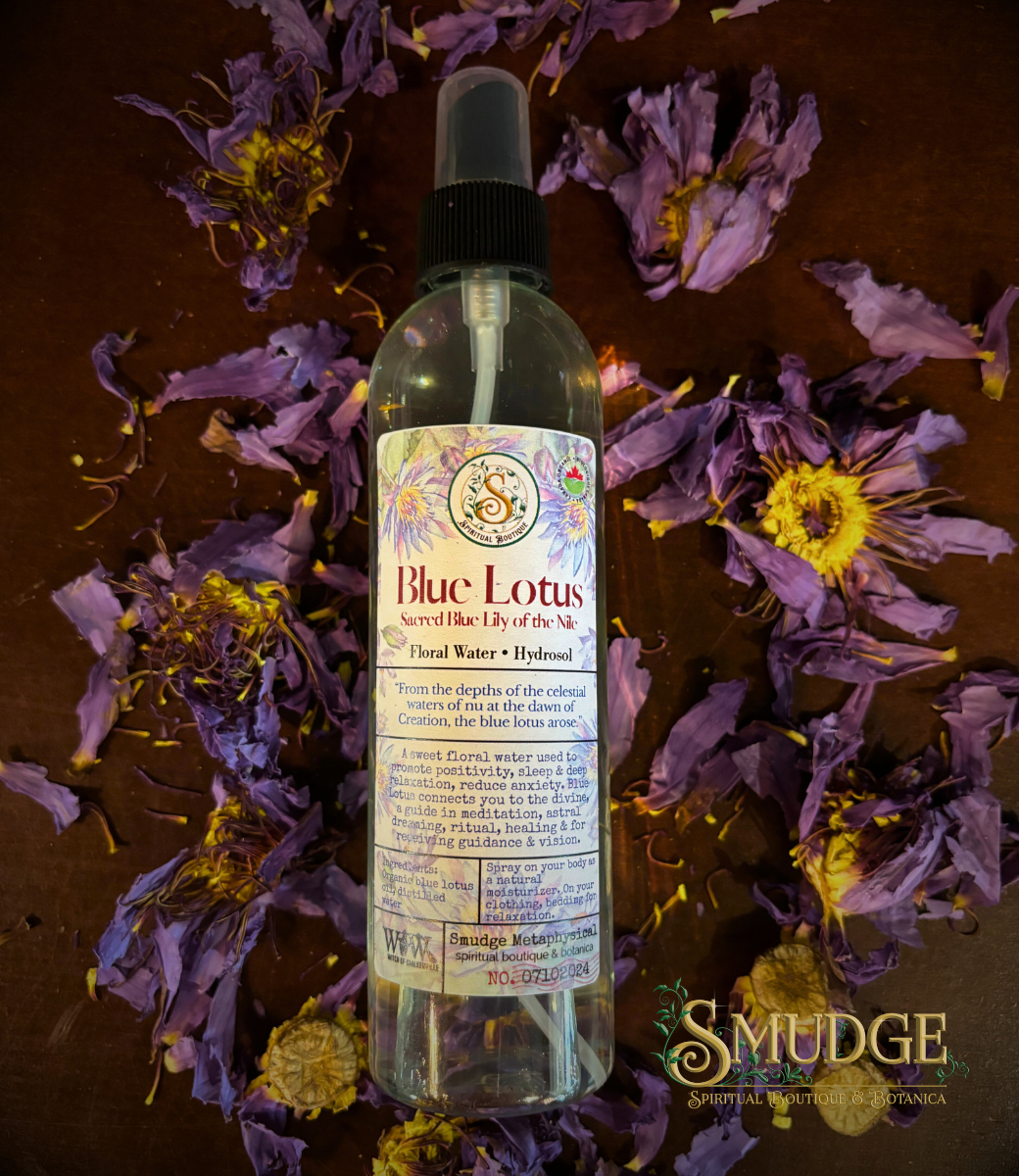 Blue Lotus Floral Water Hydrosol Spray 4 oz