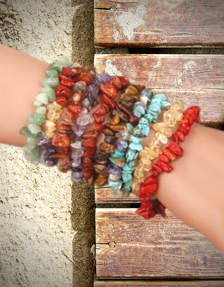 Crystal Chip Bracelet