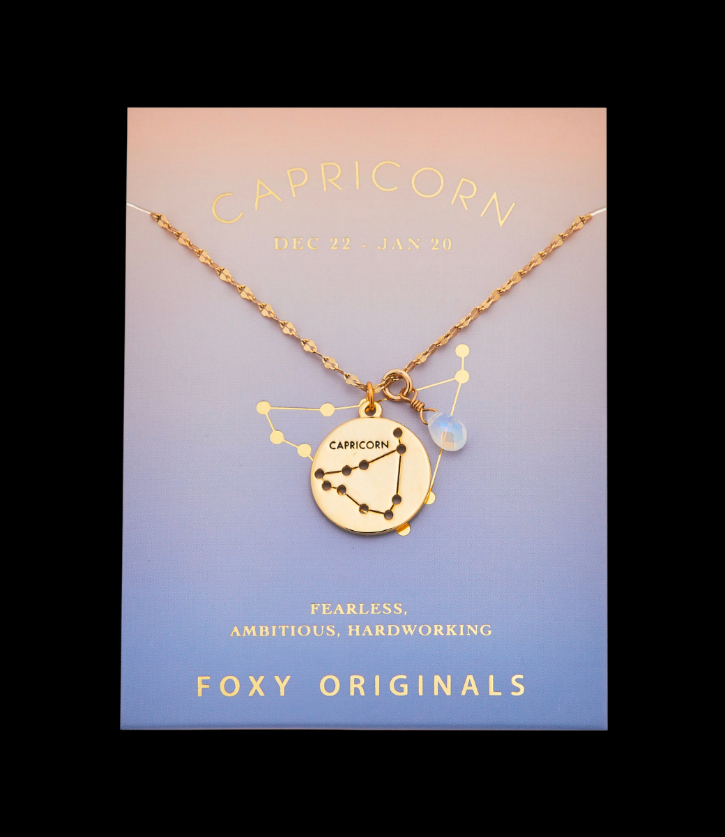 Capricorn Stargazer Necklace