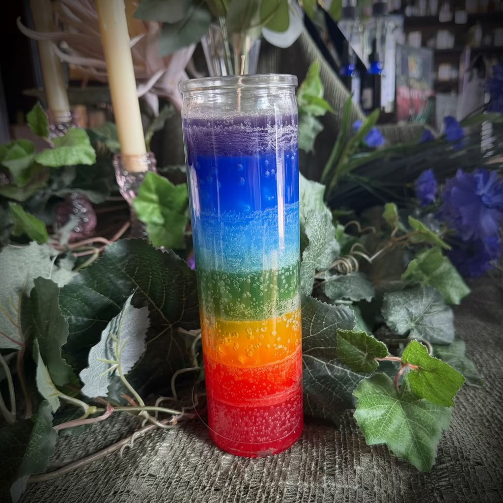 7 Chakra 7 day candle