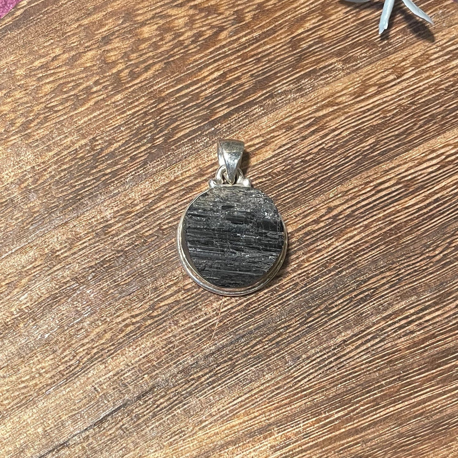 Black Tourmaline Protection Pendants 925 Silver