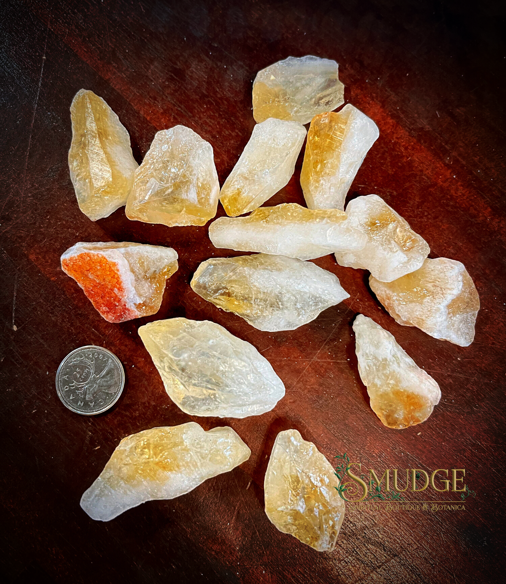 Citrine Points - various