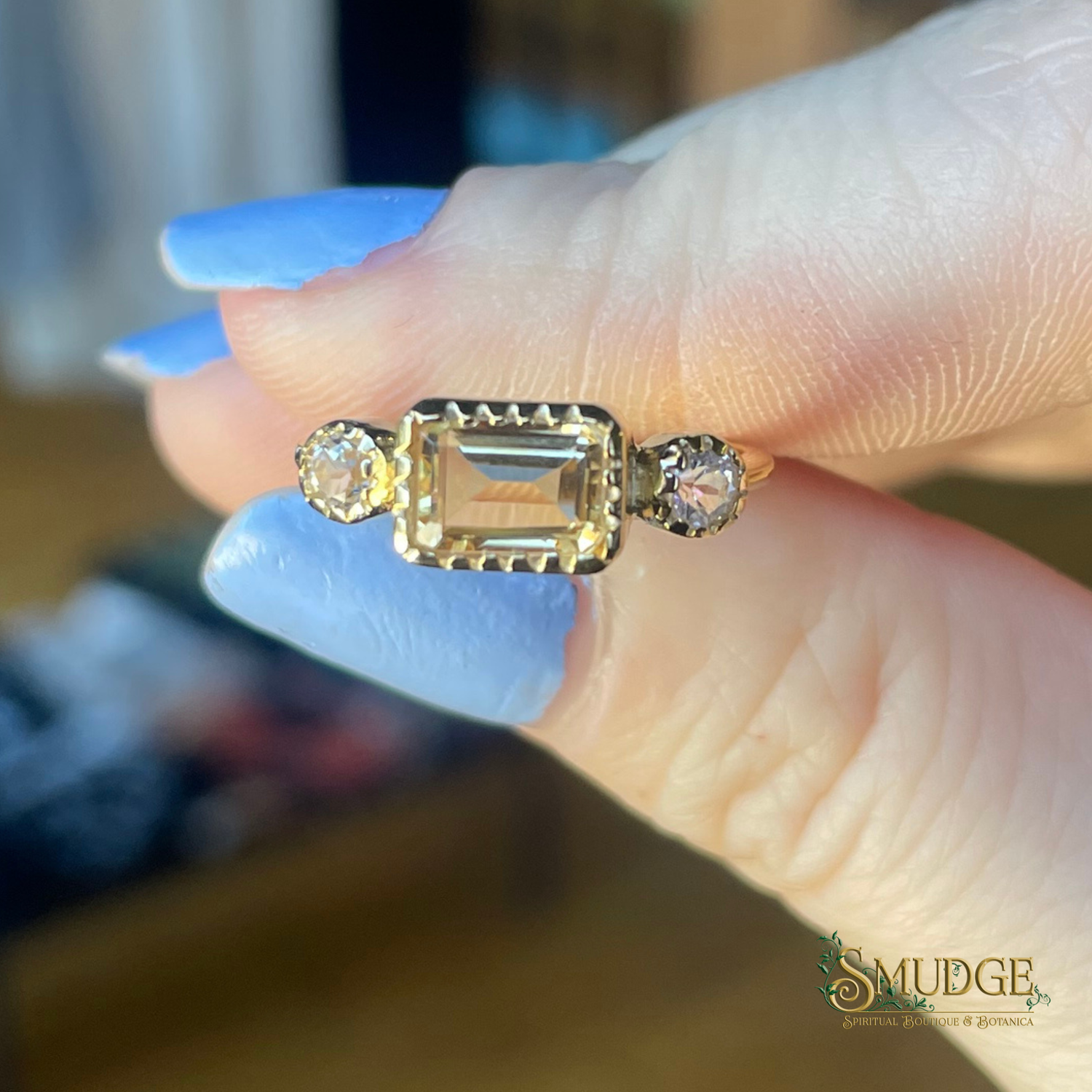 Citrine Rings (Gold)