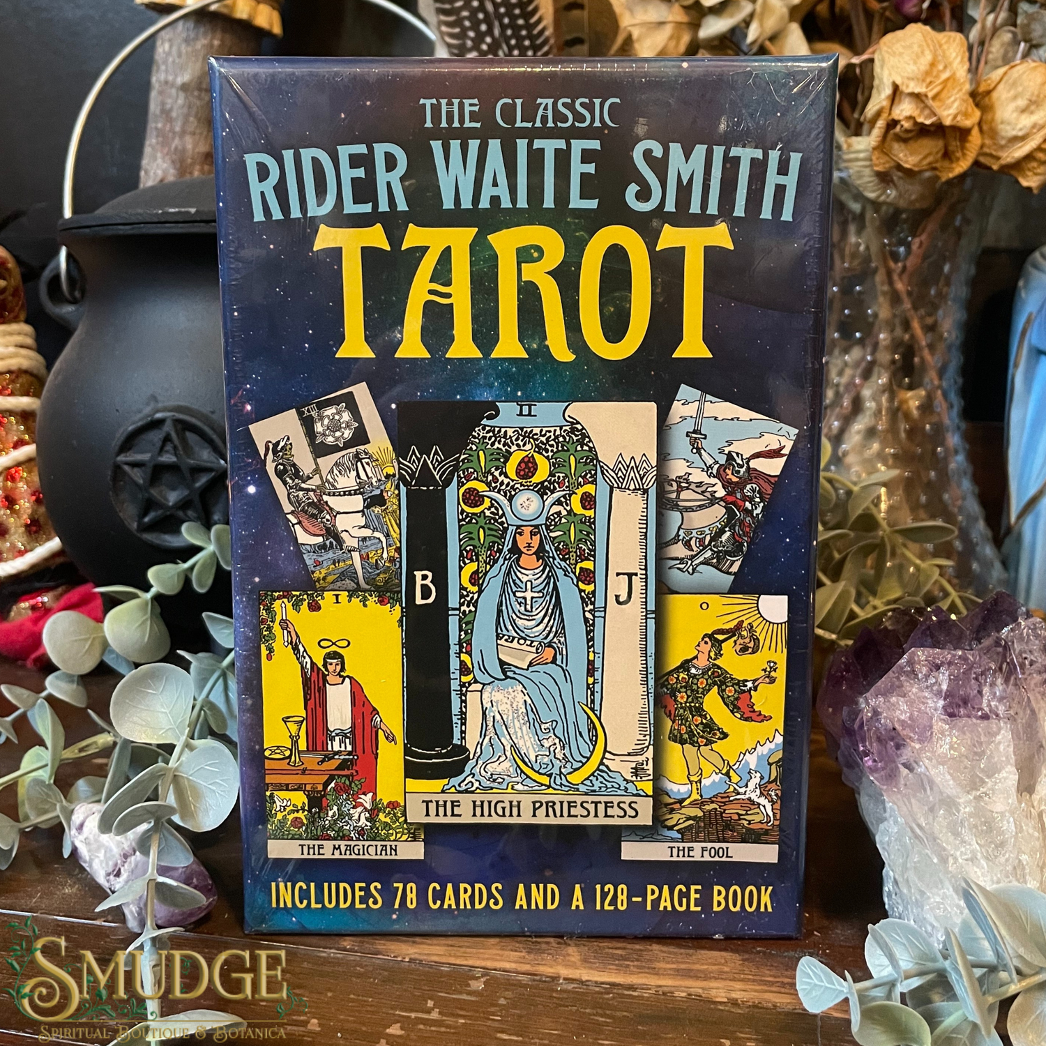 Classic Rider Waite Smith Tarot Book & Card Deck