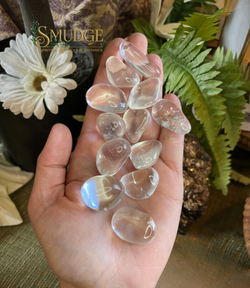 Clear Quartz Tumbled medium